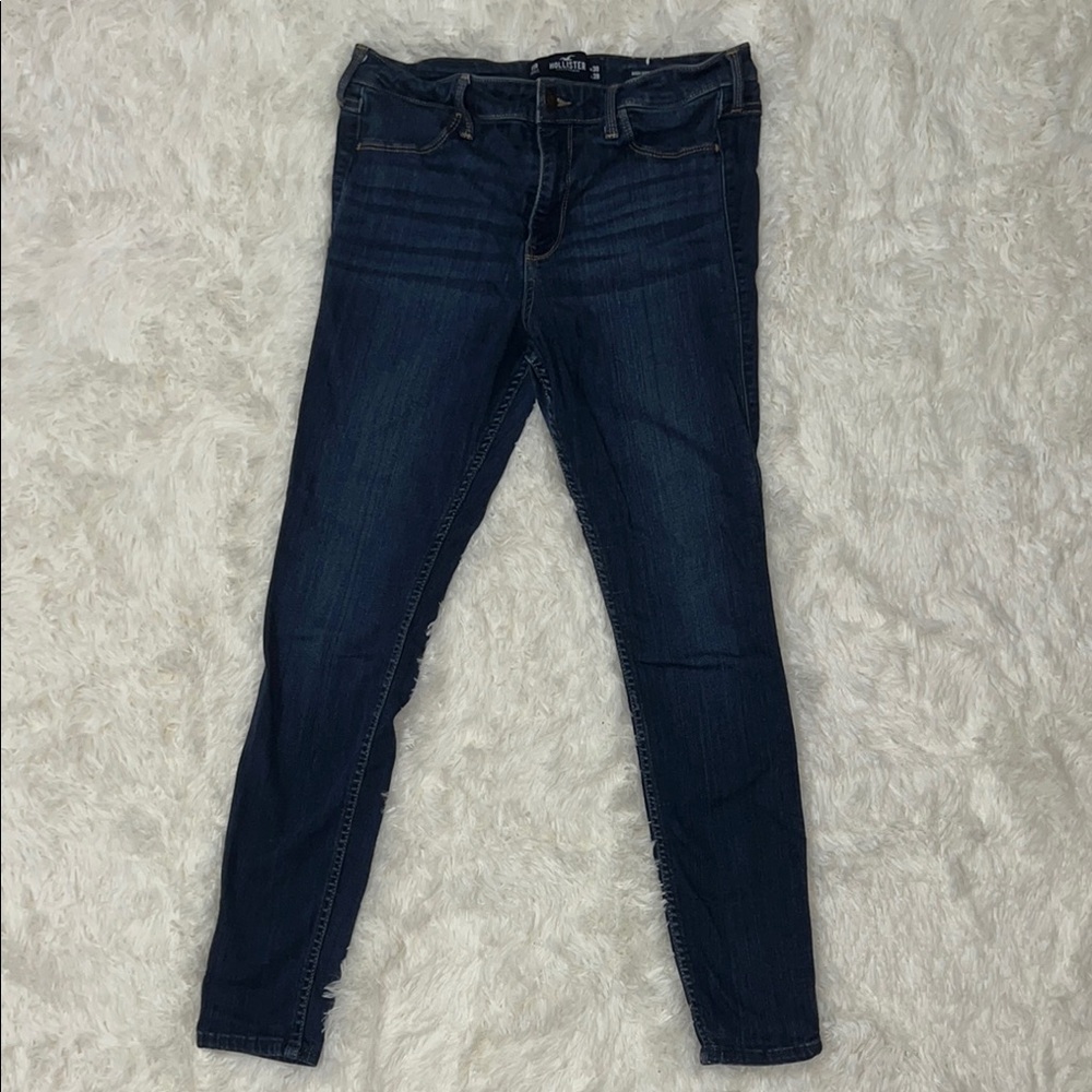 Hollister Blue Skinny Jeans Classic Denim